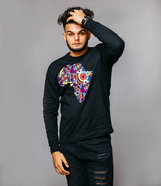 Kai Long Sleeved Shirt - Aztec Black