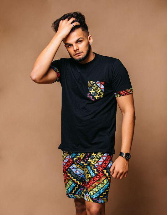 Vijana T-Shirt & Shorts Set - Electric