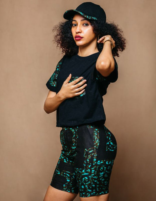 Kaya Set With Kofia - Jeshi