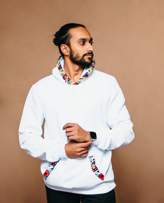 Mens Hoodies - White